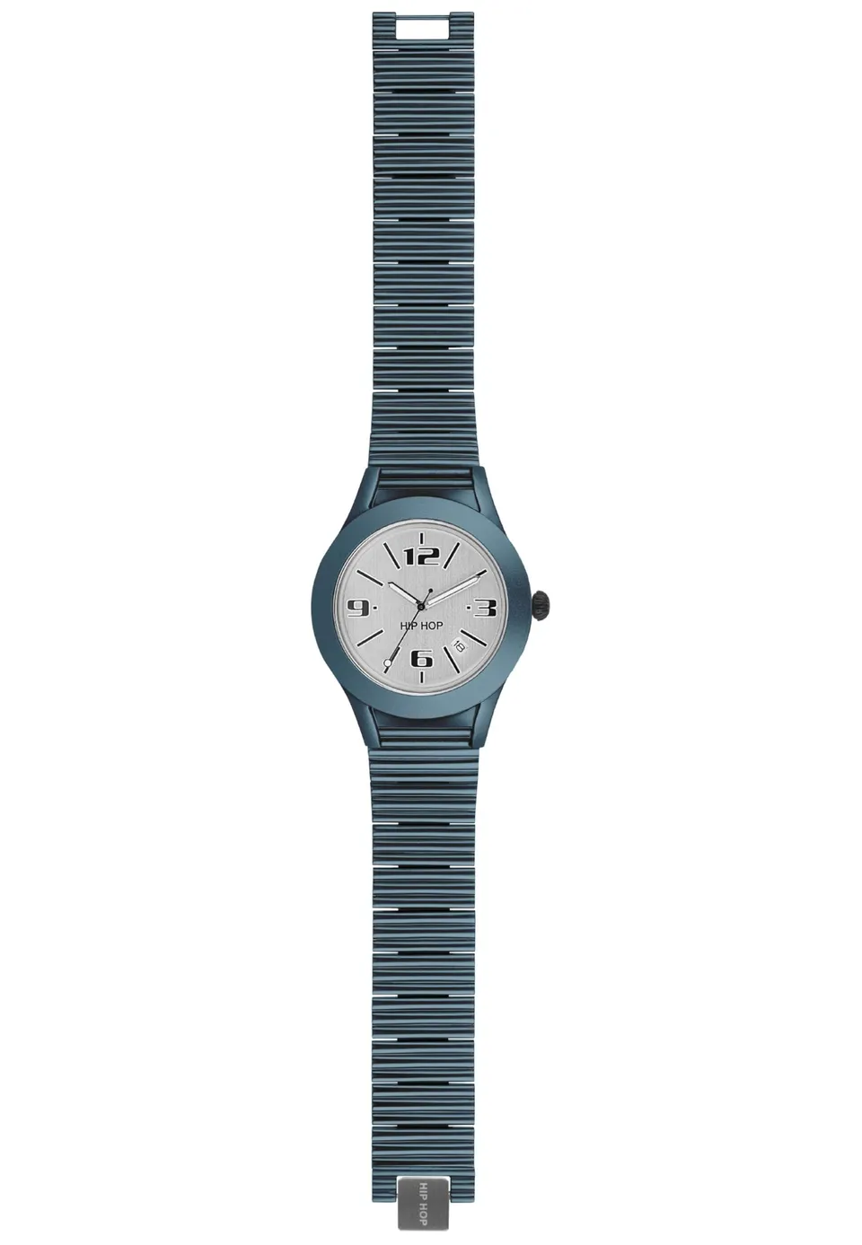 Hip Hop X Man Orologio Uomo 42 mm Grigio Alluminio