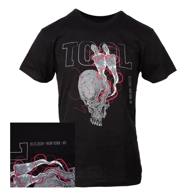 Tool 2024 Tour New York Night 2 T-Shirt Maglietta L