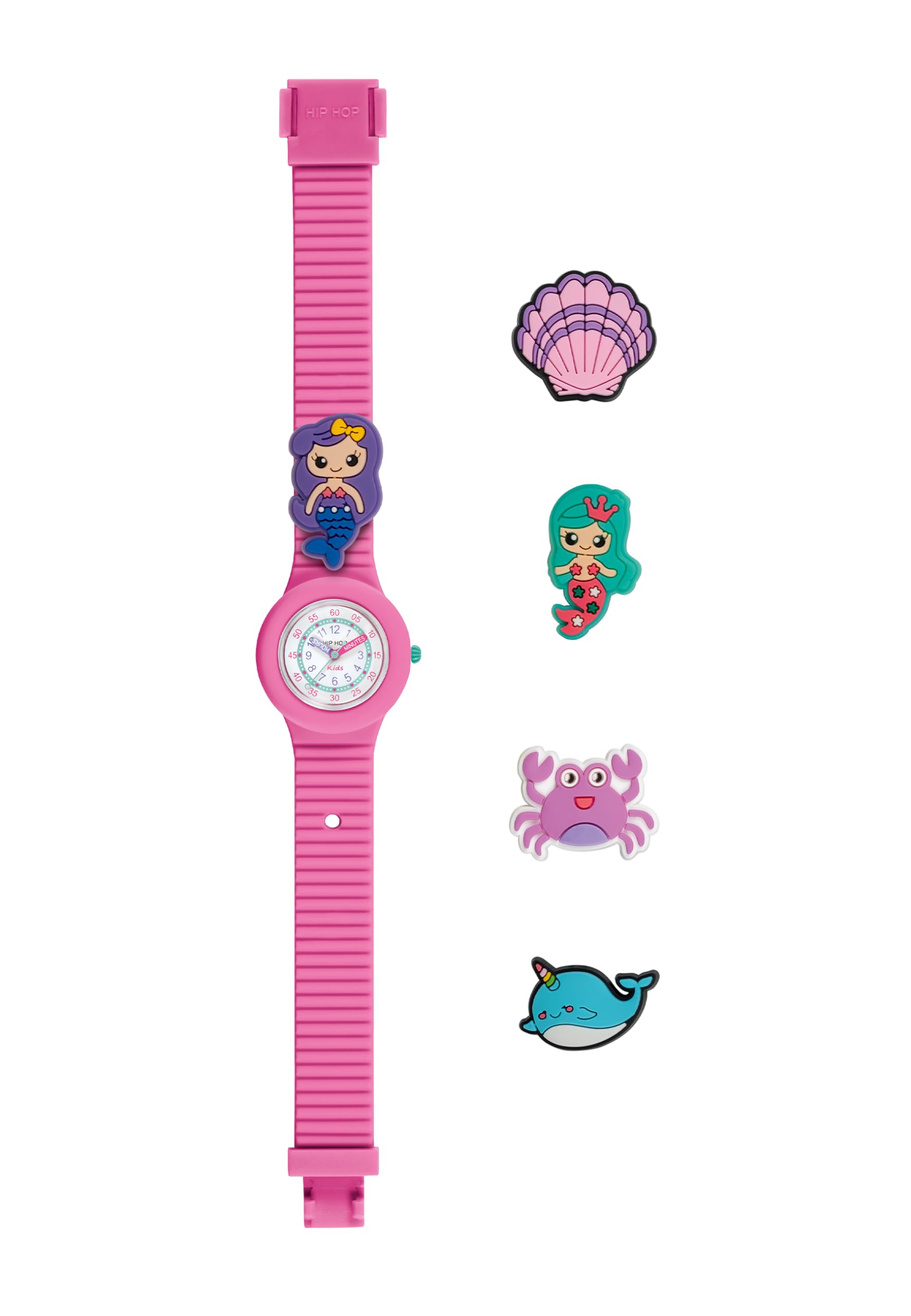 Hip Hop Pintastic! orologio bambini fucsia 32 mm 5 pin