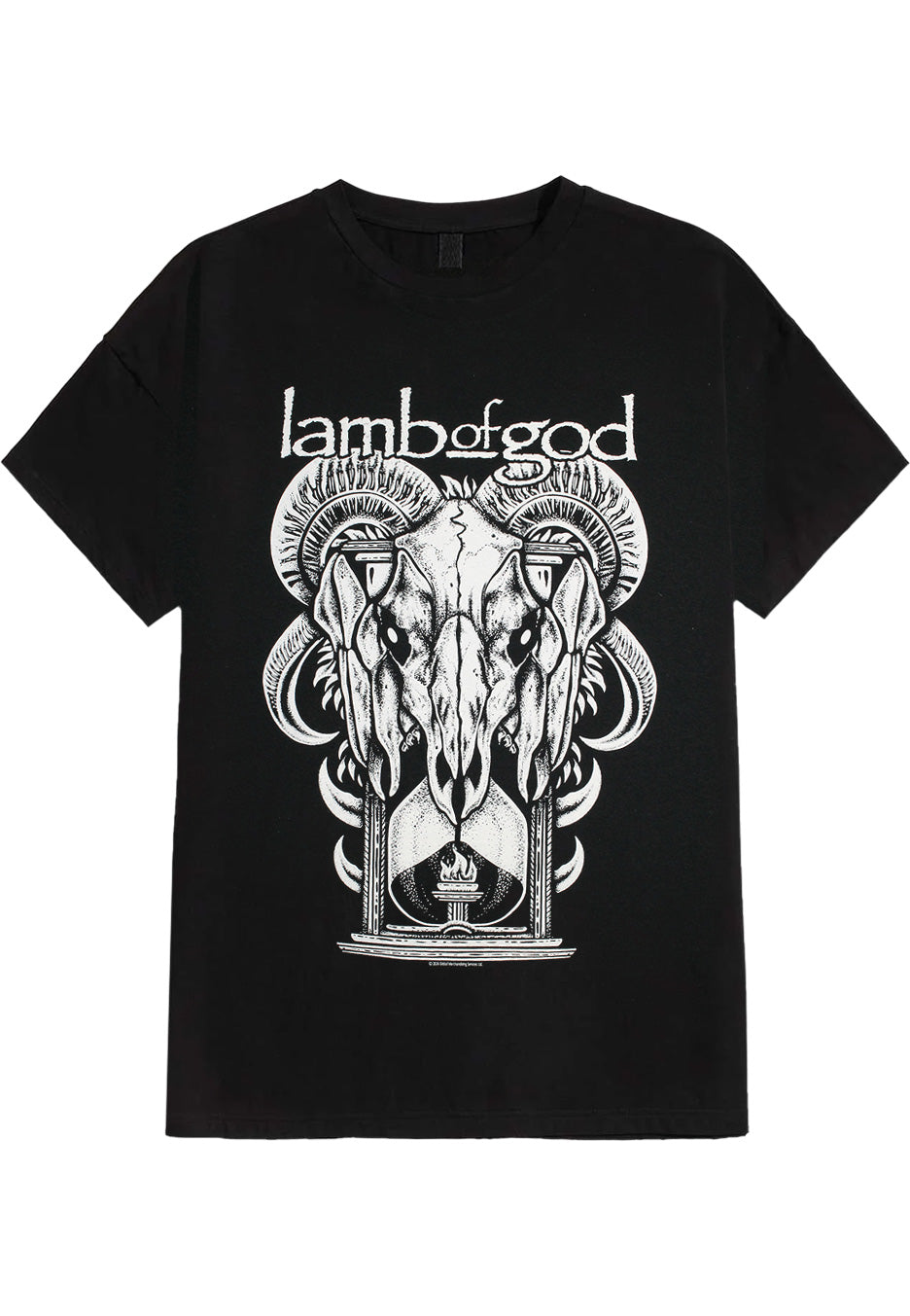 Lamb Of God Tempus Capra maglietta uomo nera manica corta