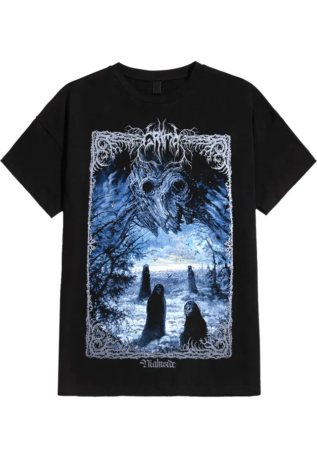 Grima Nightside T-Shirt Nera Black Metal