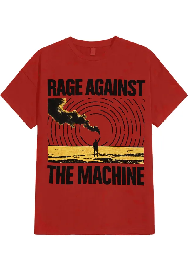 Rage Against The Machine Smoke Signal T-shirt rossa