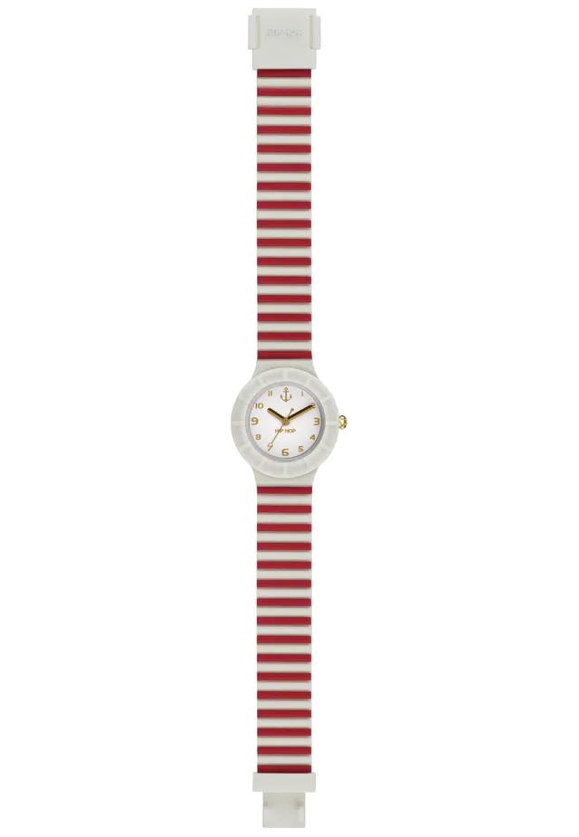 Hip Hop Hero 32 HWU0793 Orologio Donna Bianco Stampato