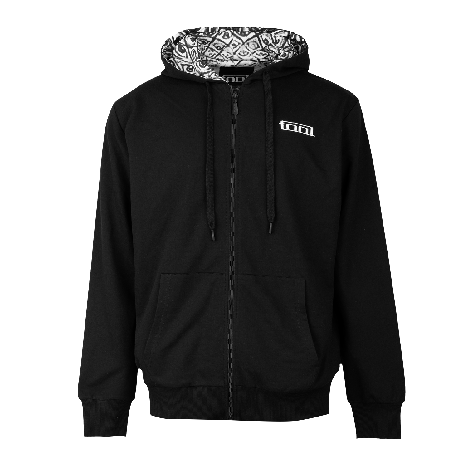 Tool Army 10,000 Days Circle Eyes felpa zip taglia L