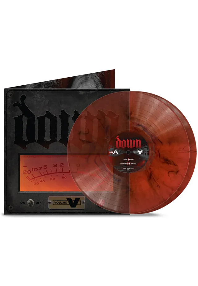 Down Volume V doppio vinile 2 LP arancione marmorato