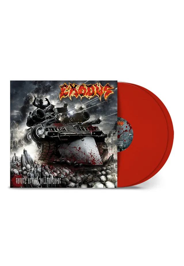 Exodus Shovel Headed Kill Machine vinile rosso 2 LP thrash