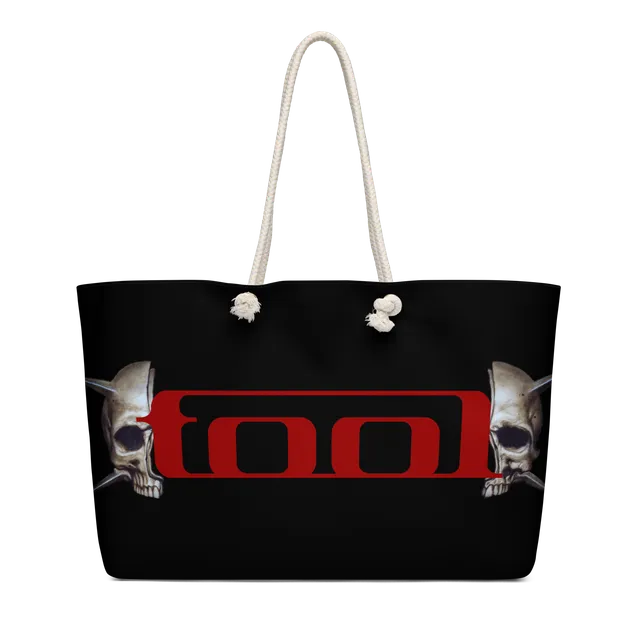 Tool Spike Skull borsa weekender 61x33 cm poliestere