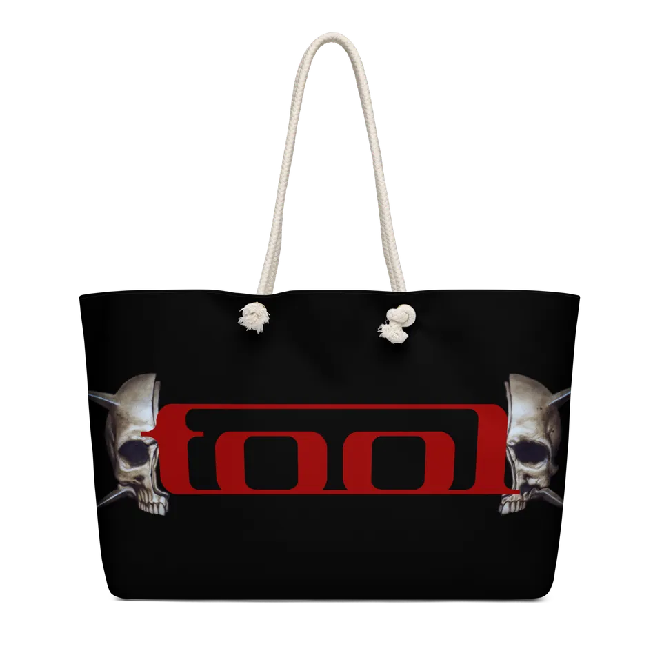 Tool Spike Skull borsa weekender 61x33 cm poliestere