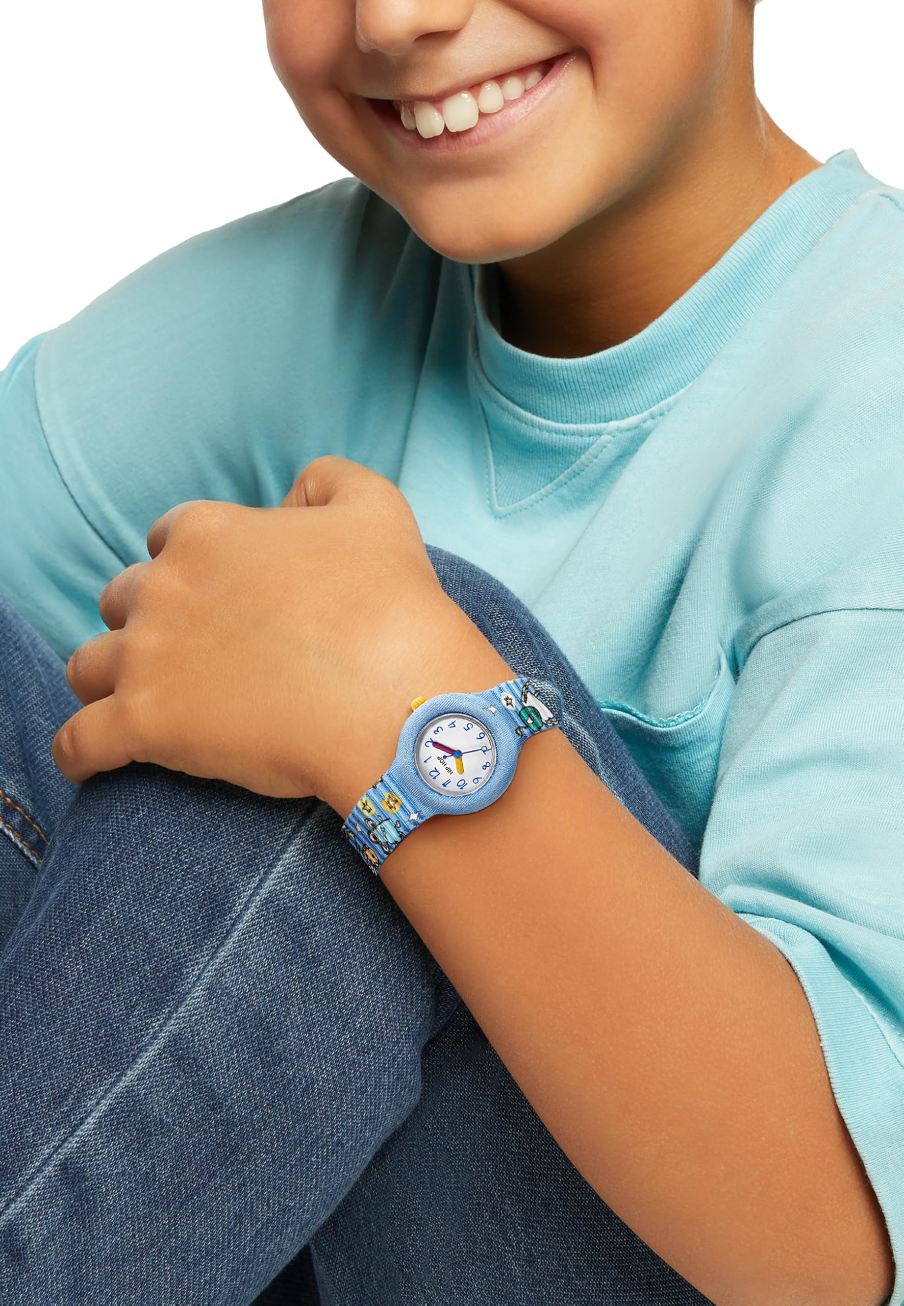 Hip Hop Kids Fun Aliens orologio bambino silicone 28 mm