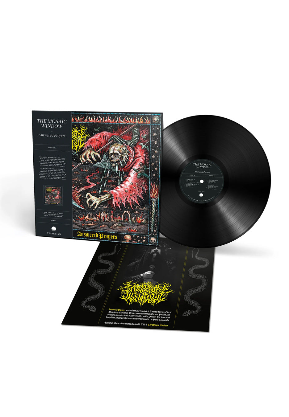 The Mosaic Window Answered Prayers vinile LP black metal