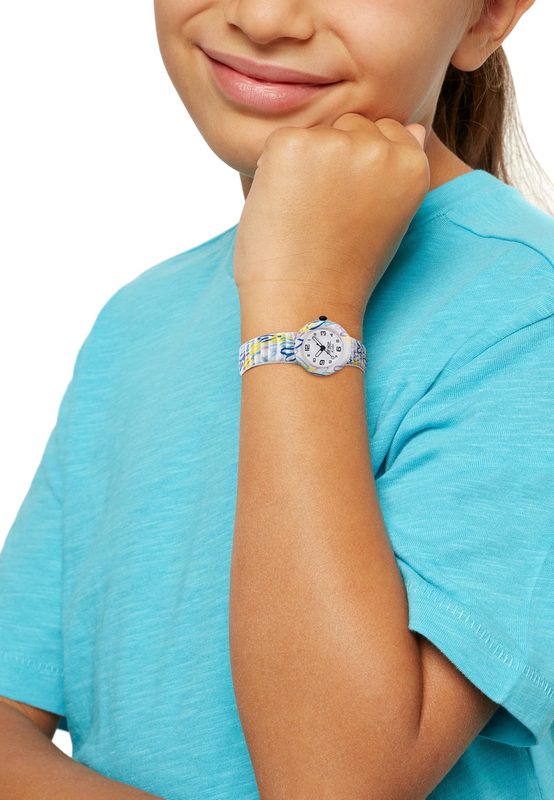 Hip Hop Kids Fun Orologio Bambina Bracciale Silicone Stampato