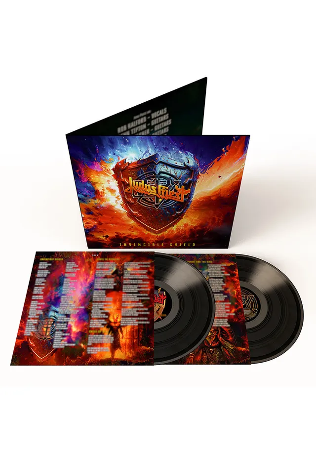 Judas Priest Invincible Shield Alternative Artwork 2 Vinile Colorato Limited