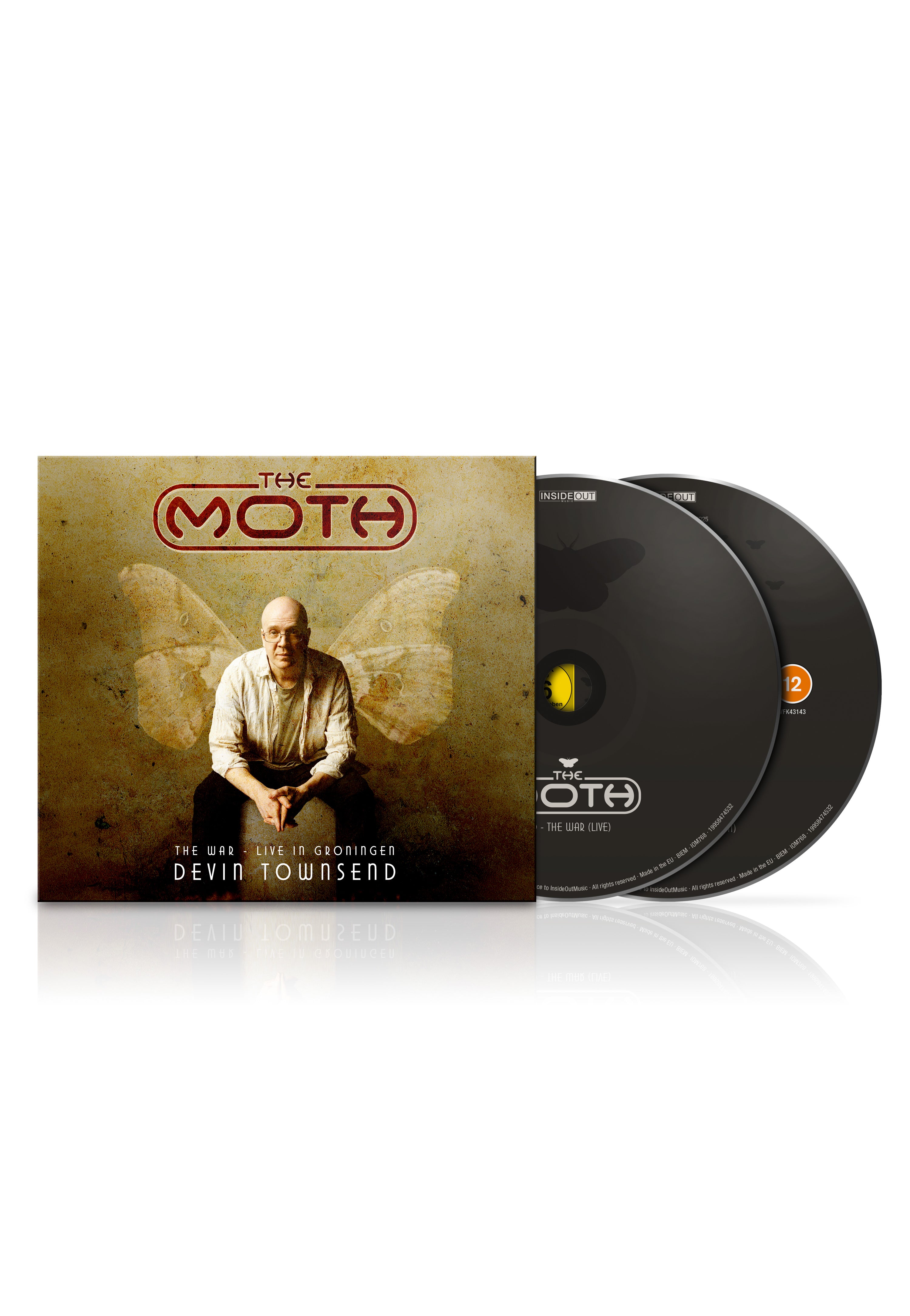 Devin Townsend The Moth CD + Blu-ray digipak live