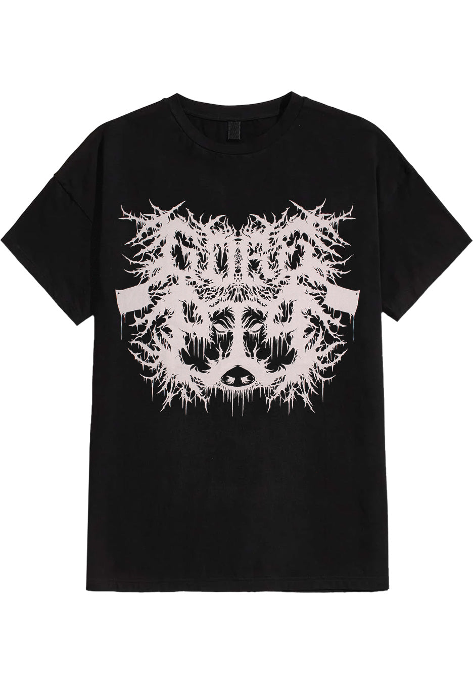 Gorepig Gorepig Logo T-Shirt Nera Uomo