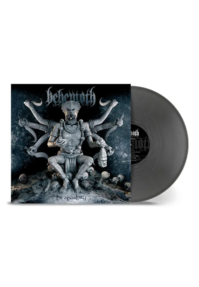Behemoth The Apostasy vinile LP argentato colorato