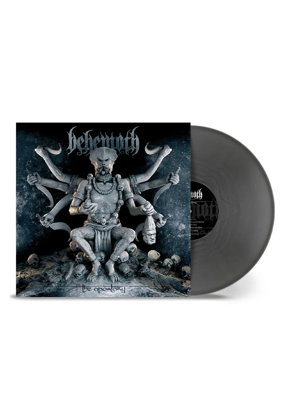 Behemoth The Apostasy vinile LP argentato colorato