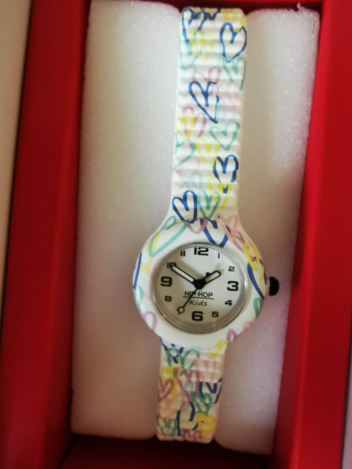 Hip Hop Kids Fun Orologio Bambina Bracciale Silicone Stampato