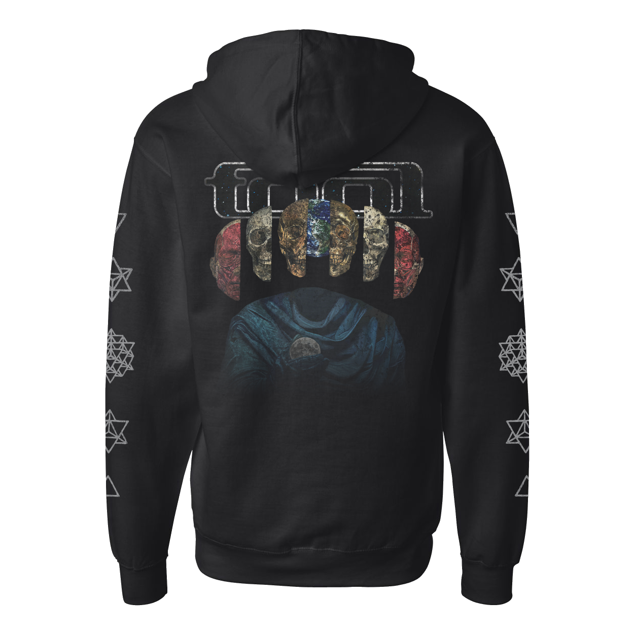 Tool Mike Gamble Reflection felpa zip uomo nero Large