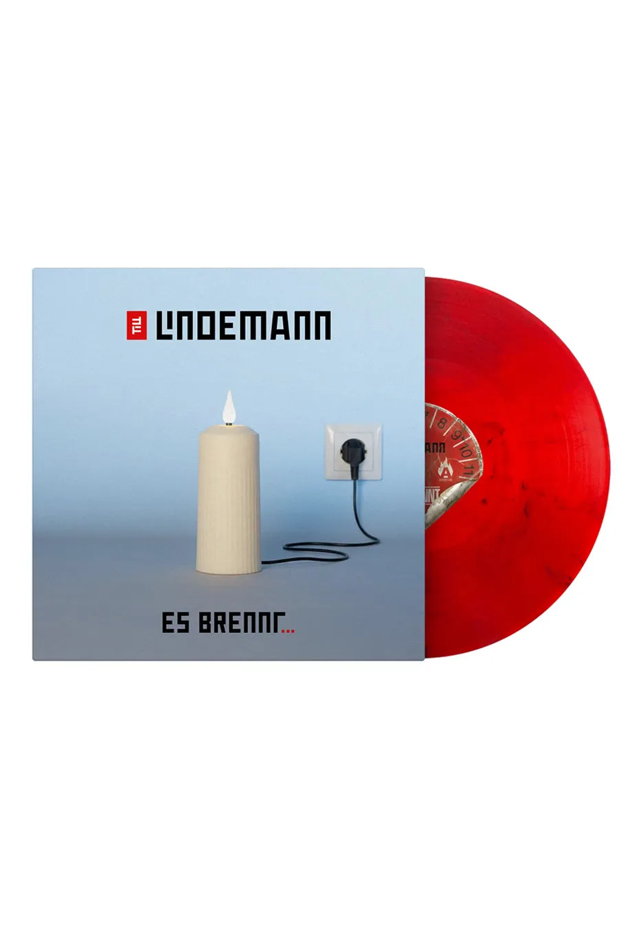 Till Lindemann Es Brennt vinile LP red smoke limitato