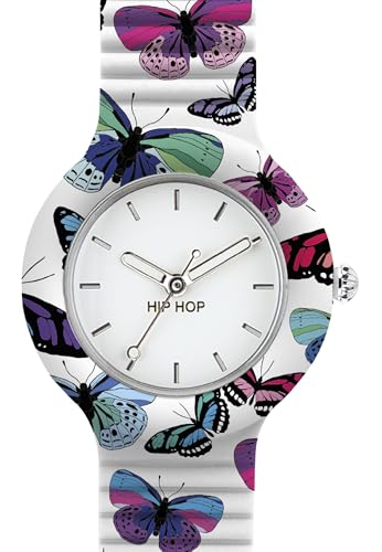 Hip Hop Animals Addicted Butterfly Orologio Donna Multicolor 32 mm
