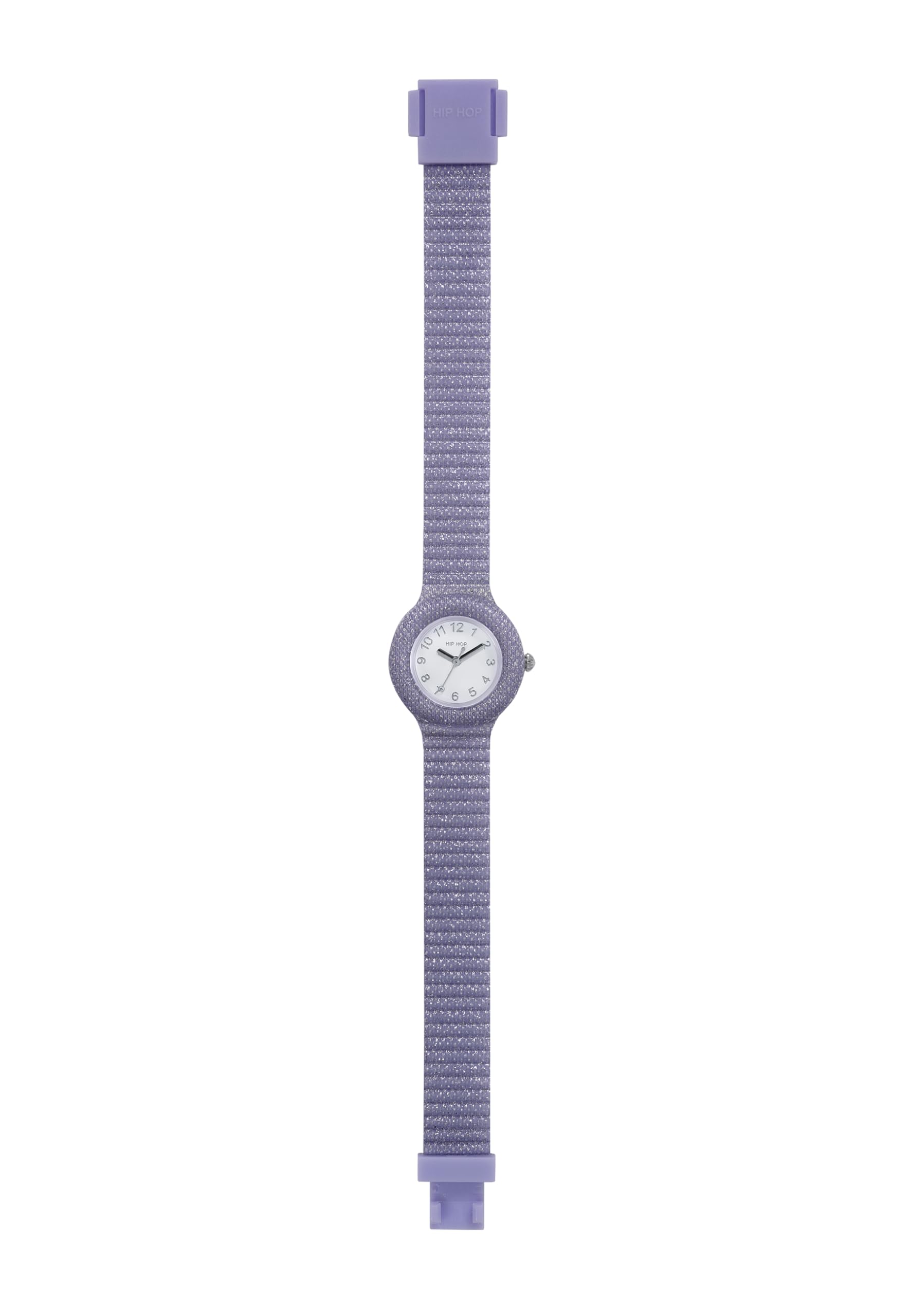 Hip Hop Shimmer Crush orologio donna lurex silicone 32 mm