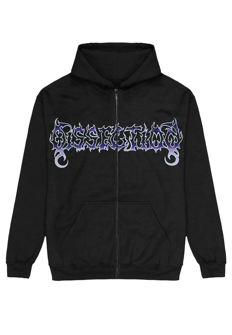 Dissection Storm Of The Lights Bane felpa zip nera