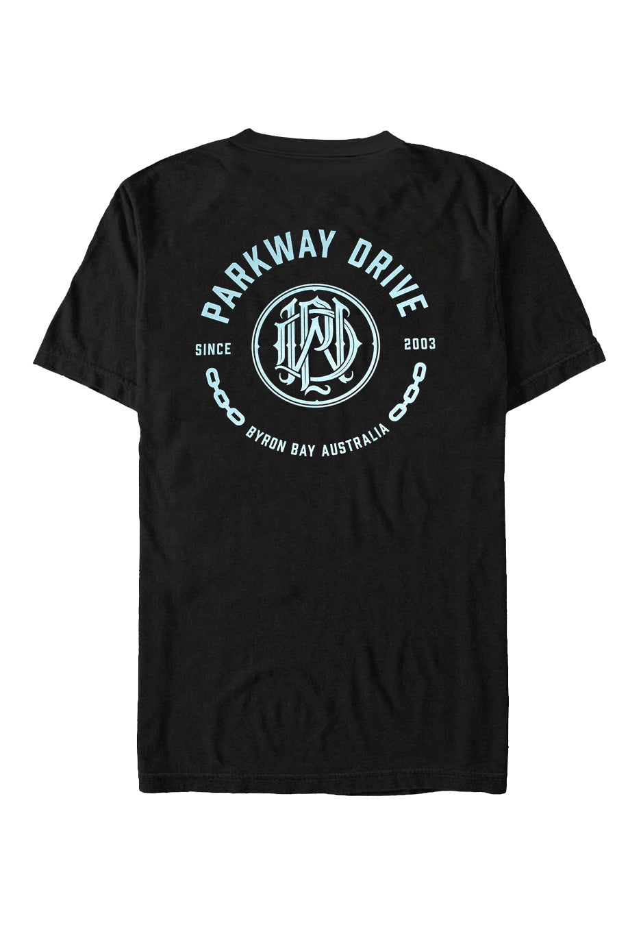 Parkway Drive Crest 20 Years T-Shirt nera metalcore