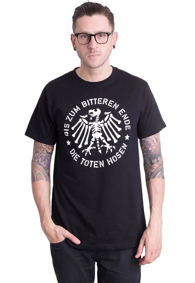 Die Toten Hosen Adler Classic Style t-shirt nera uomo