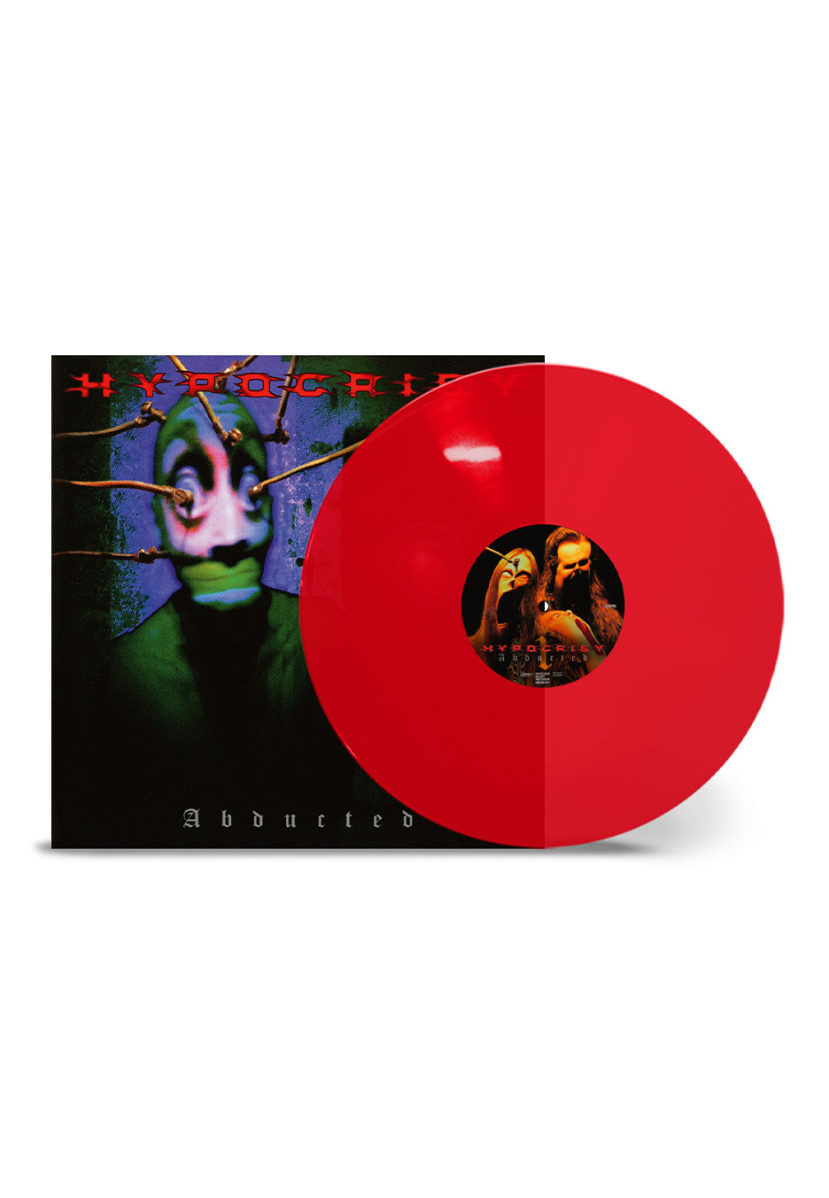 Hypocrisy Abducted Vinile LP Rosso Trasparente Death Metal
