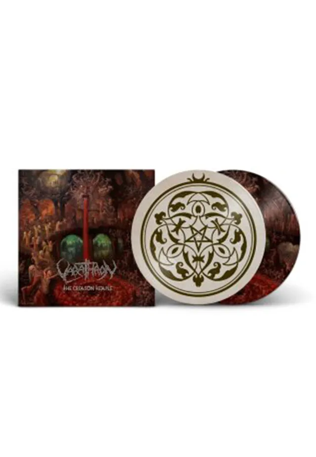Varathron The Crimson Temple picture disc LP limitato