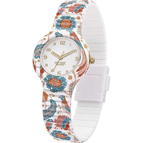 Hip Hop Lace HWU1086 Orologio Donna Multicolore Silicone