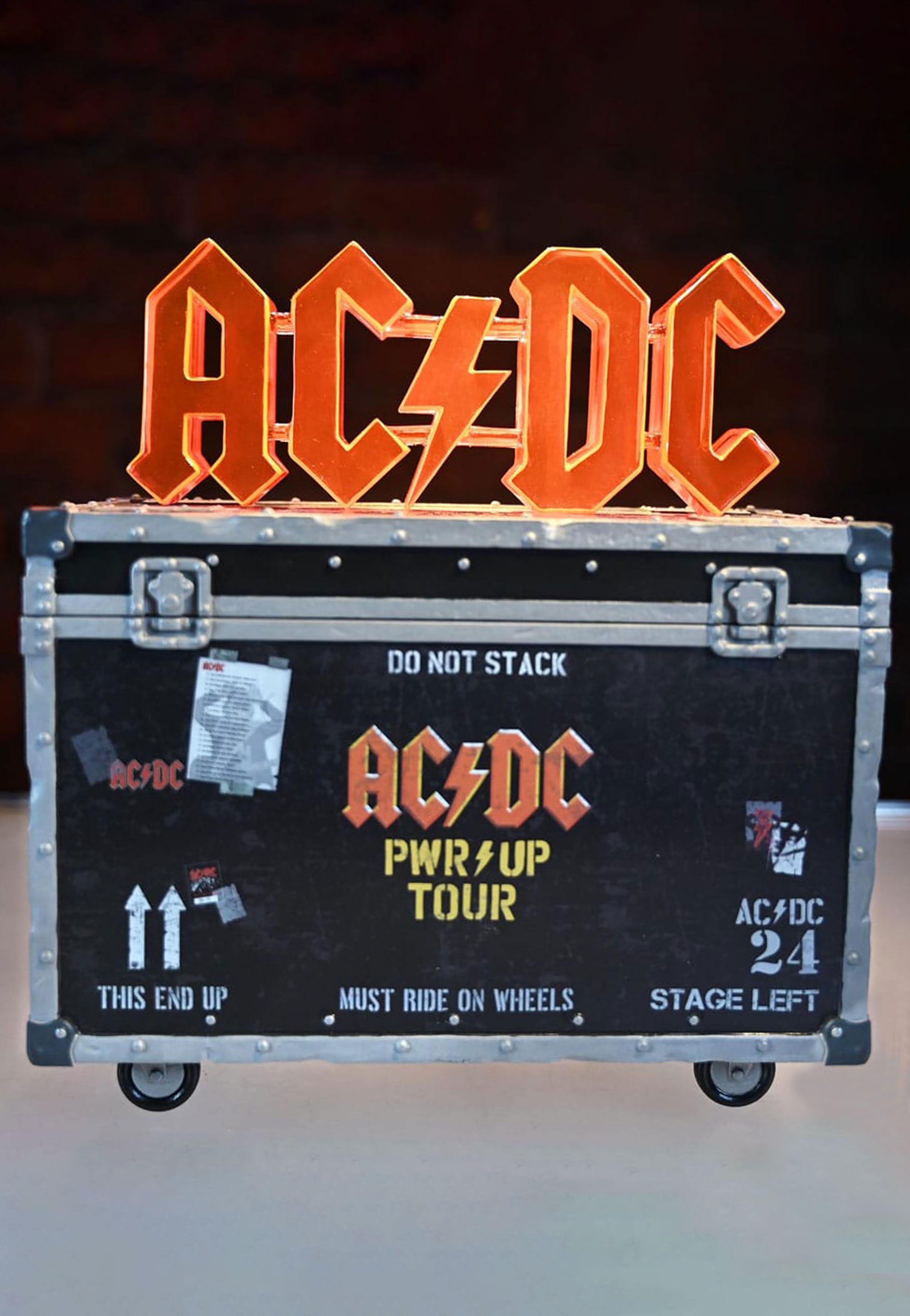 AC/DC PWR UP Tour Road Case Statua Rock Iconz