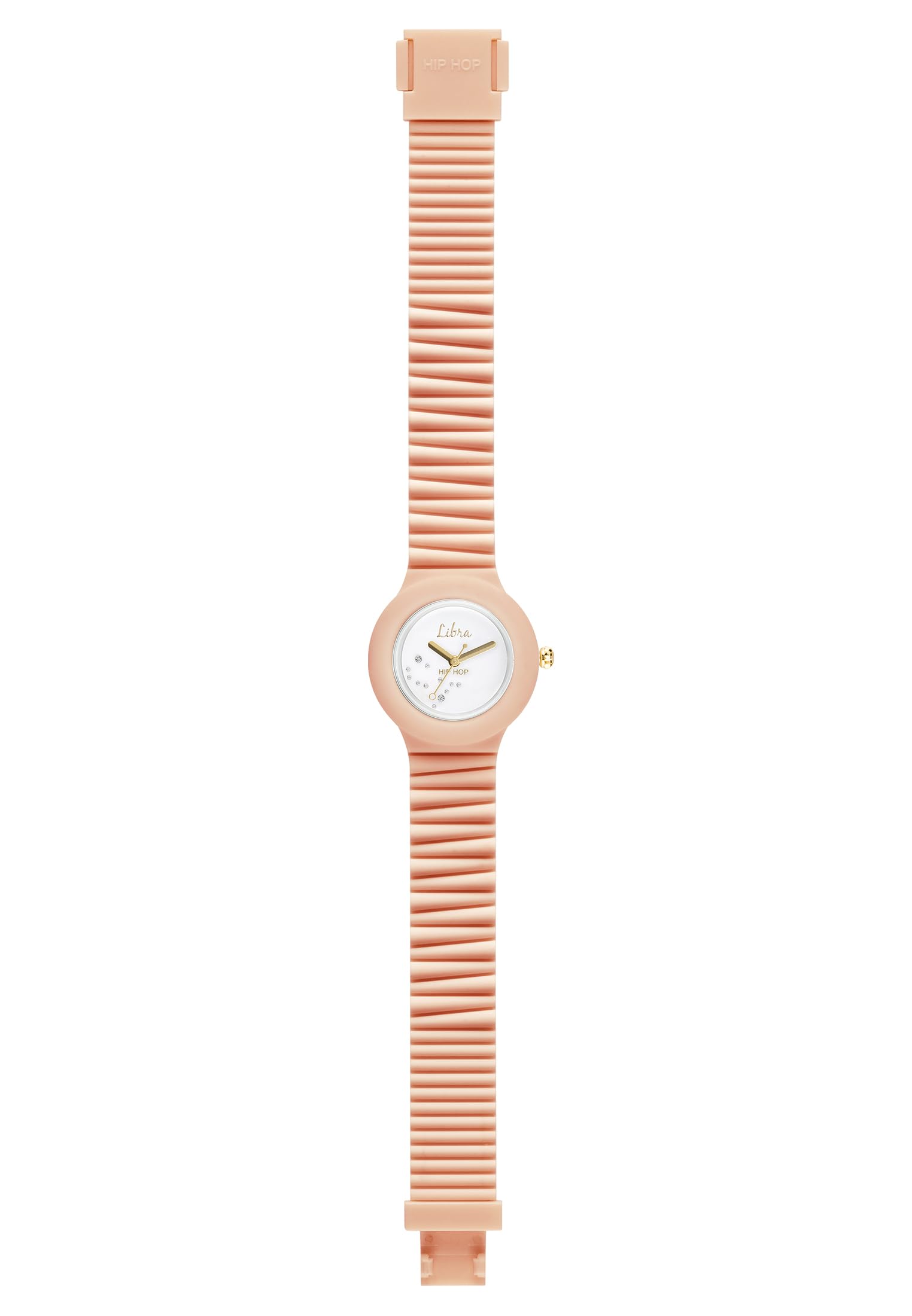 Hip Hop Starlights orologio donna Bilancia rosa cristalli