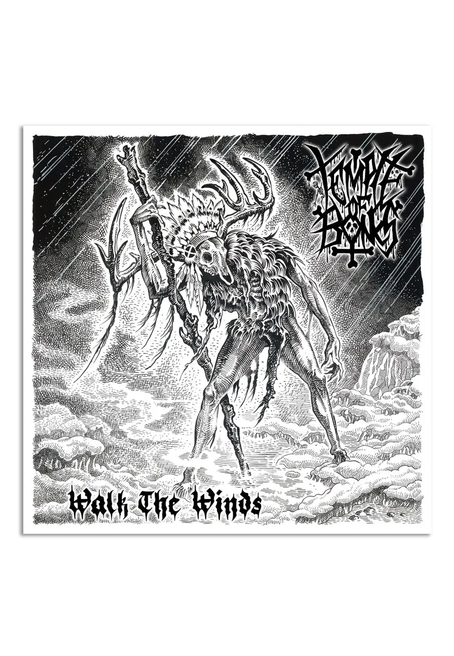 Temple Of Bones Walk The Winds CD black metal