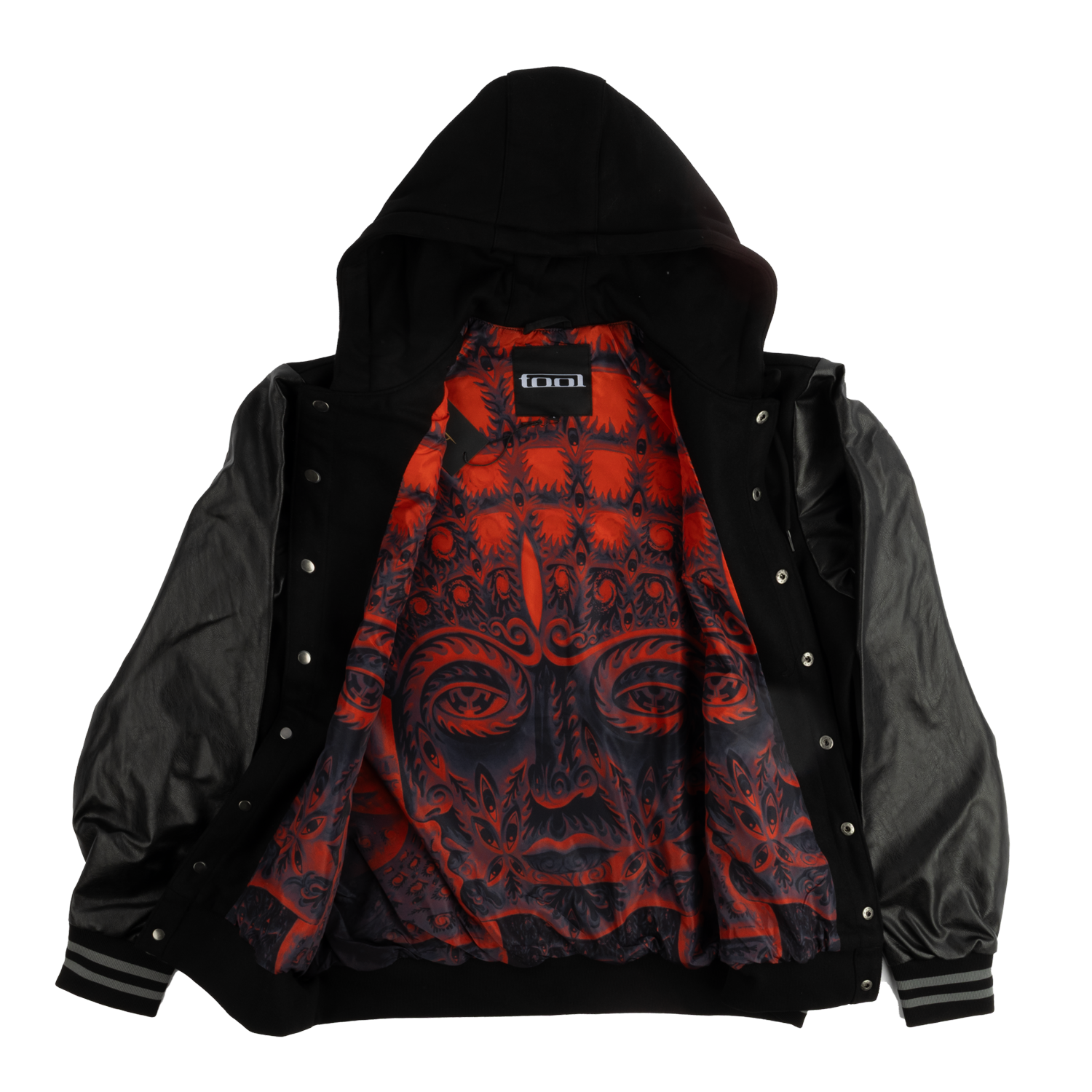 Tool Army 10,000 Days Giacca College con Cappuccio Ricamata