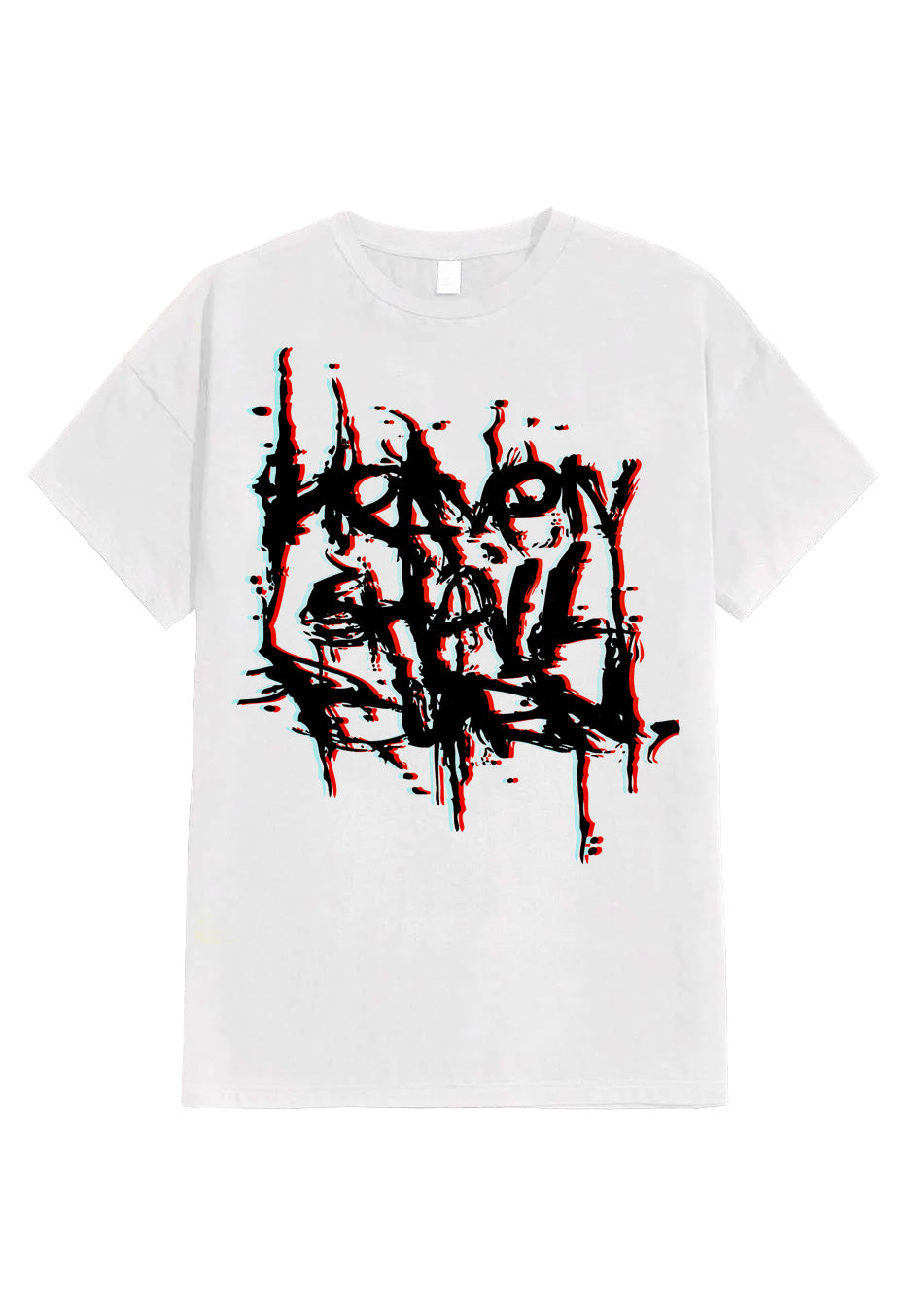 Heaven Shall Burn 3D Logo maglietta bianca manica corta