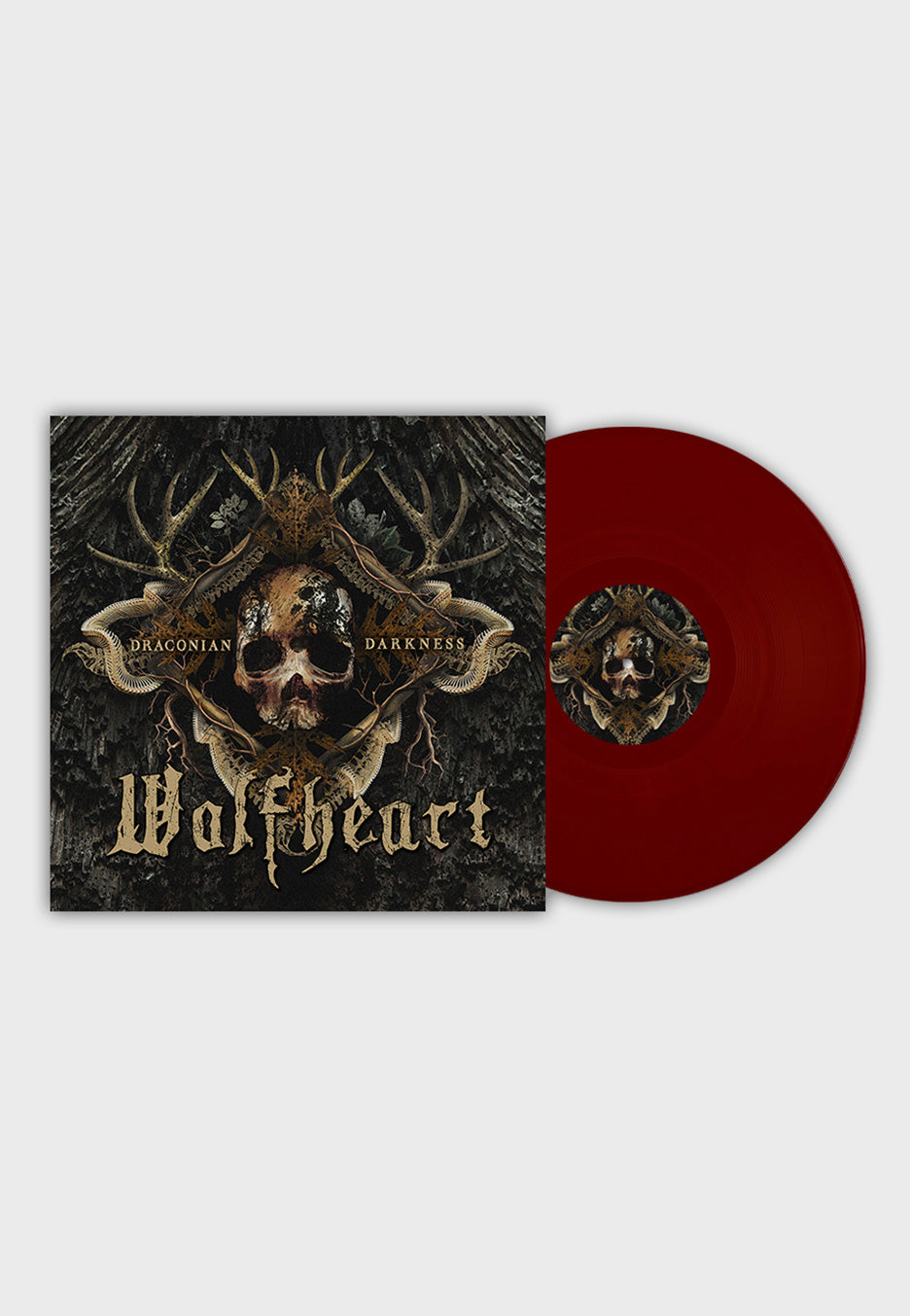 Wolfheart Draconian Darkness vinile LP oxblood limited