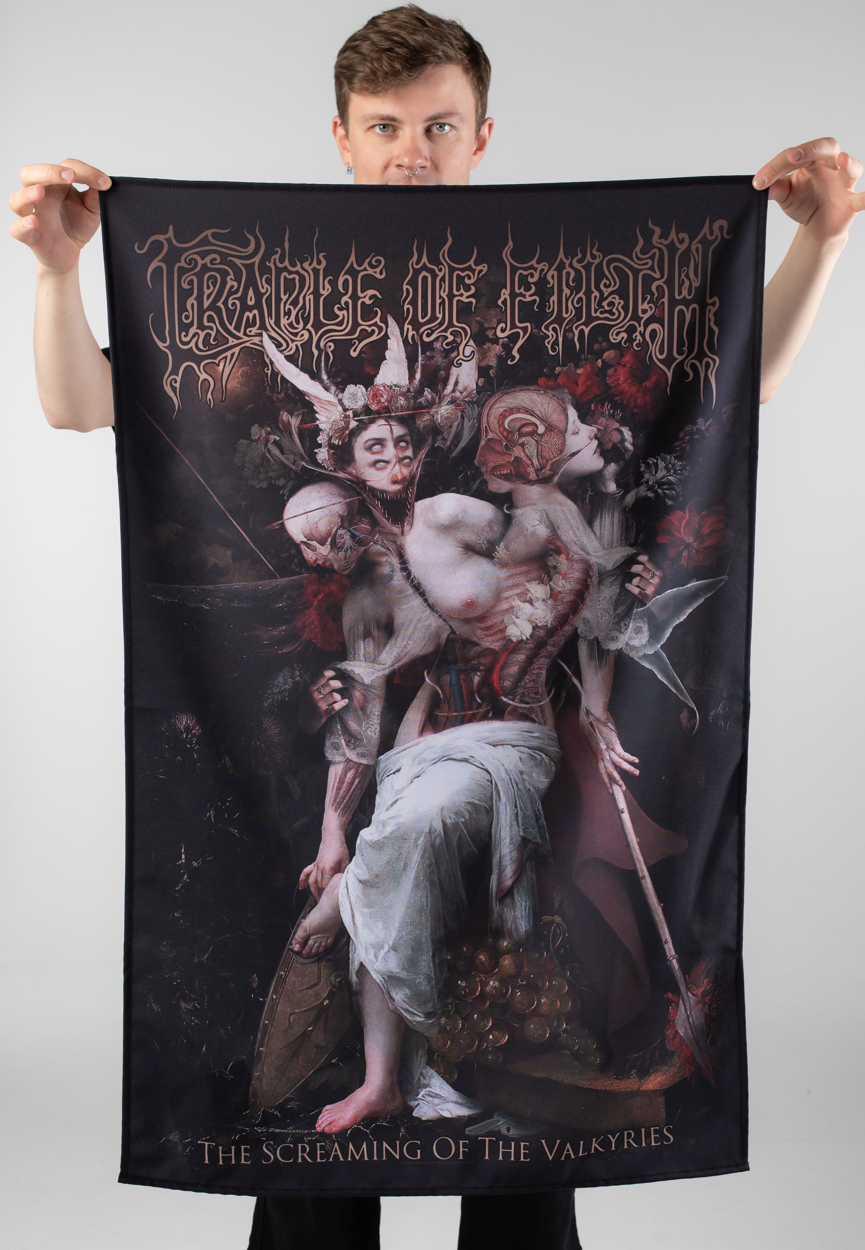 Cradle Of Filth The Screaming Of The Valkyries bandiera