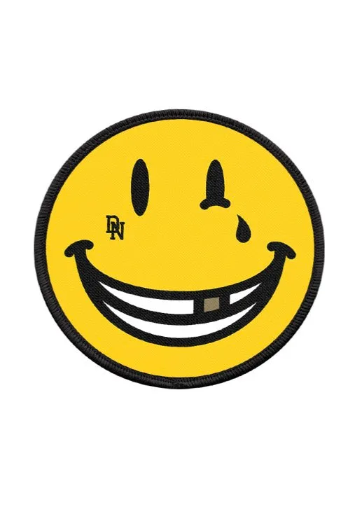 Deez Nuts Crooked Smile Patch nera hardcore