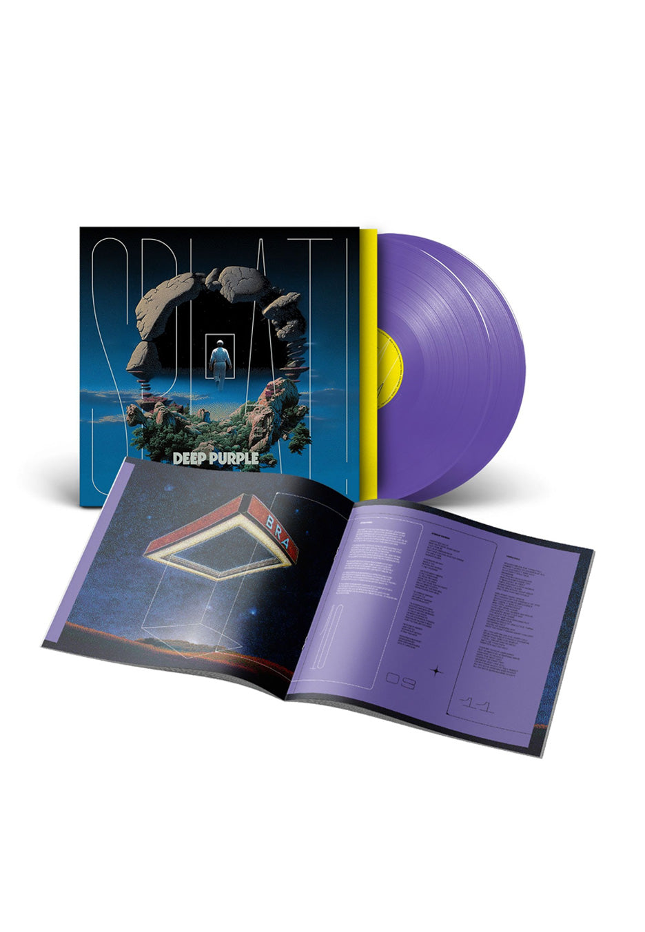 Deep Purple SPLAT Vinile Doppio LP viola classic rock