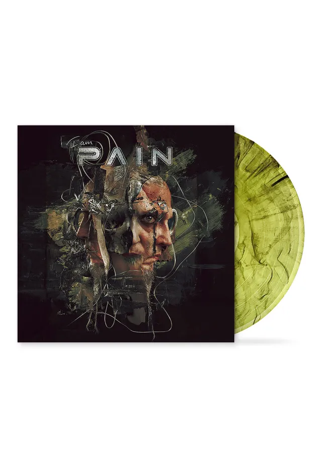 PAIN I Am vinile LP transparent green/black smoke edizione limitata