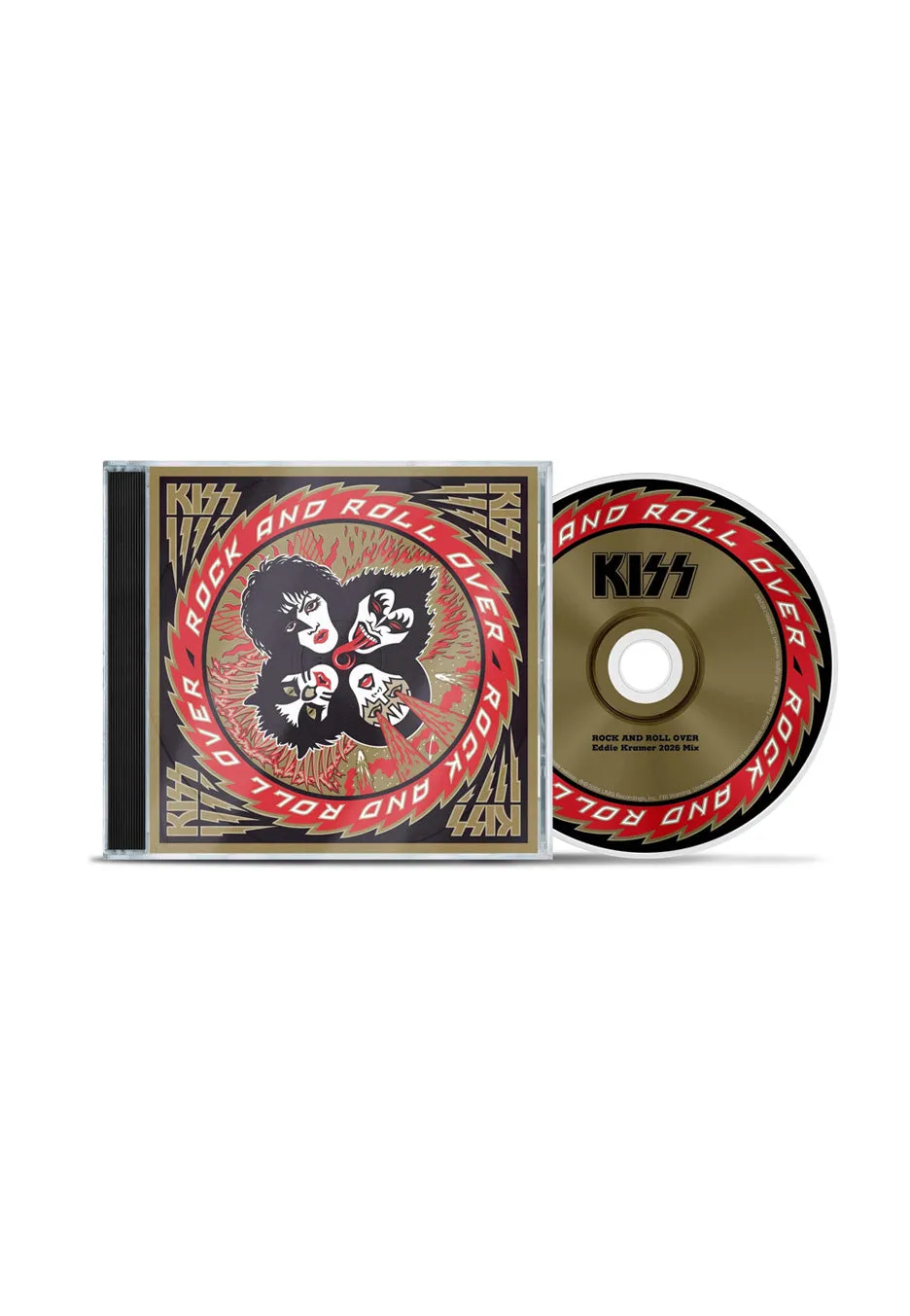 Kiss Rock And Roll Over CD Eddie Kramer Mix 2026 glam rock