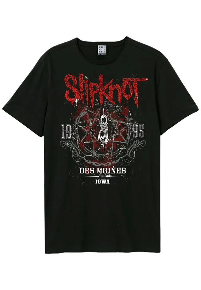 Slipknot Des Moines Charcoal t-shirt grigia metal