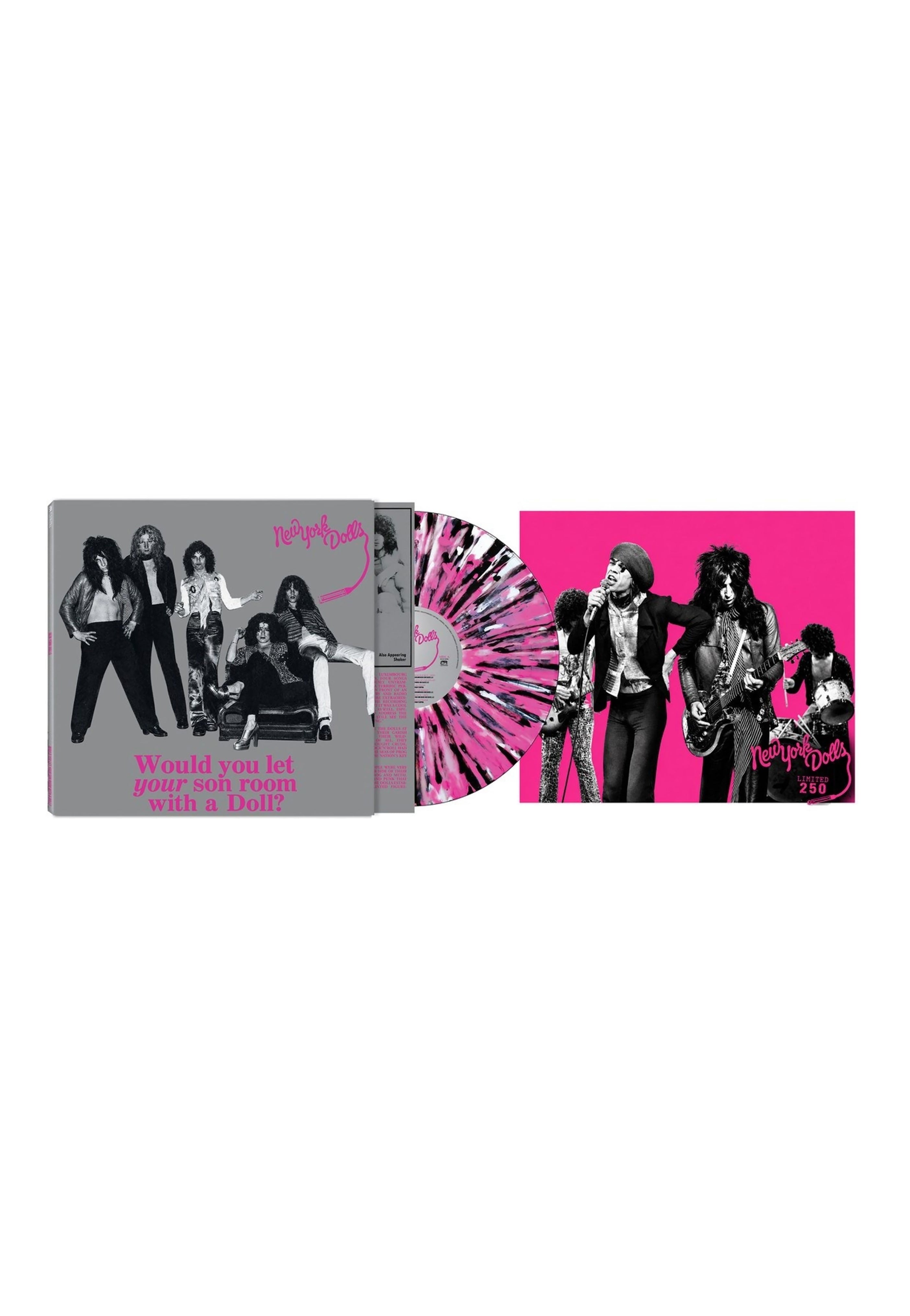 New York Dolls Would You Let Your Son Vinile LP Rosa Splatter