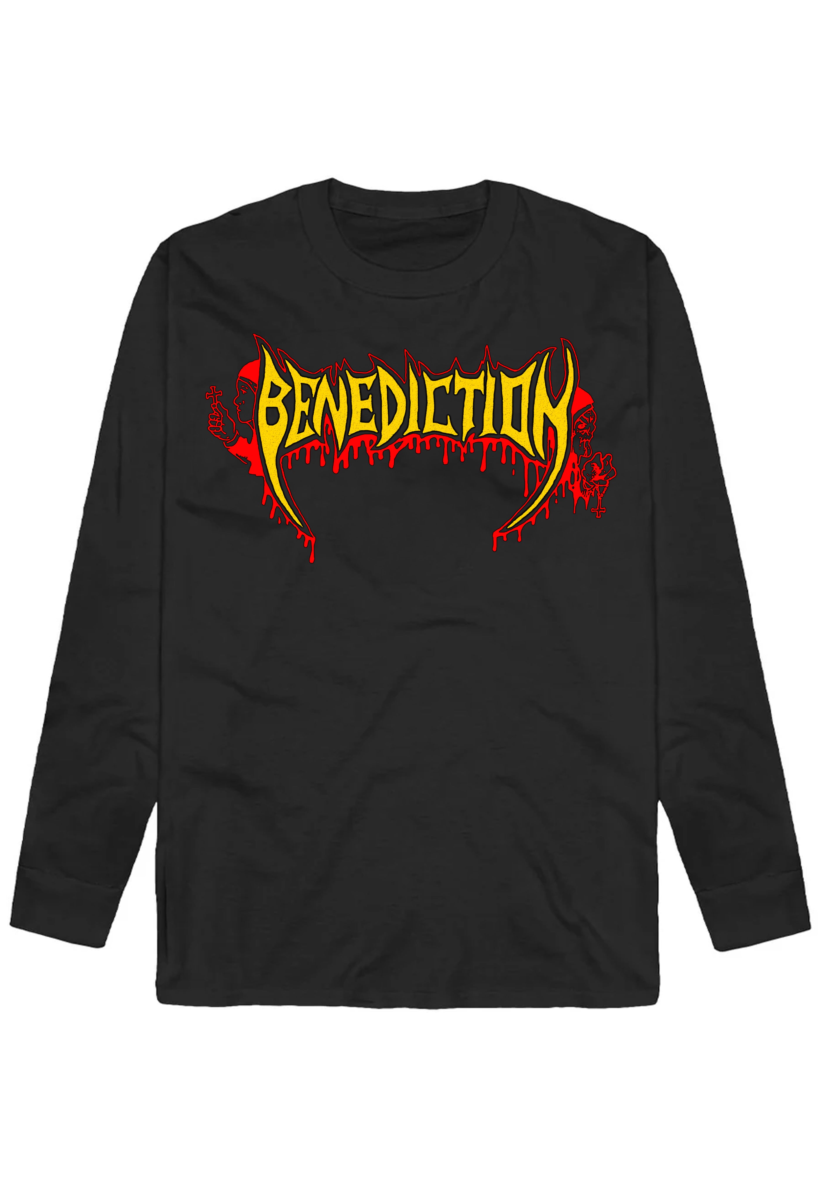 Benediction Scriptures longsleeve nero death