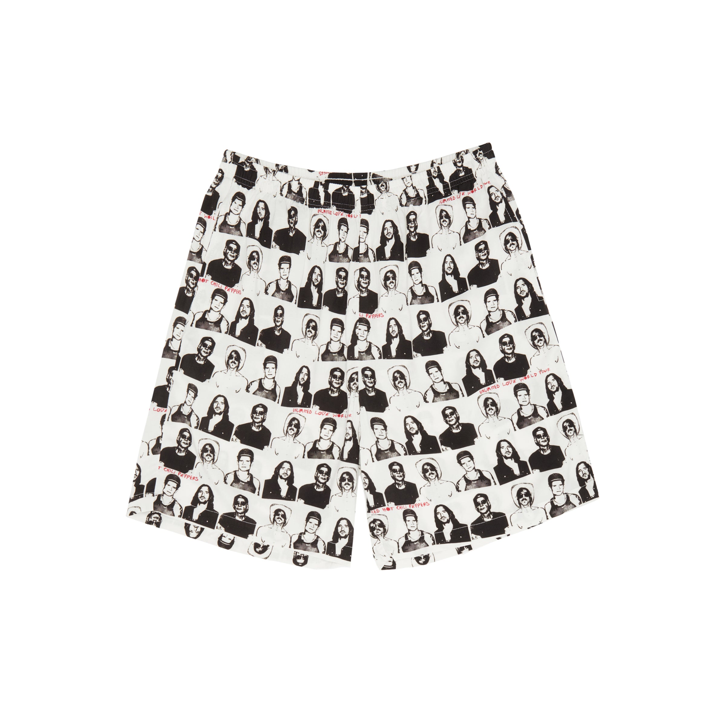 Red Hot Chili Peppers Mugshot pantaloncini rayon stampa integrale