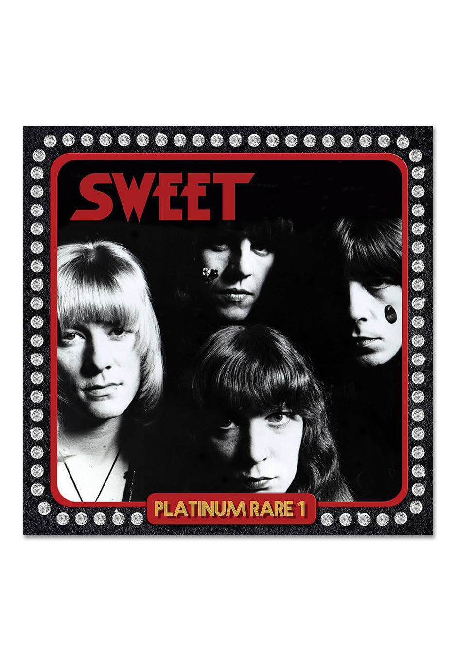 Sweet Platinum Rare 1 Doppio vinile 2LP splatter rosso nero