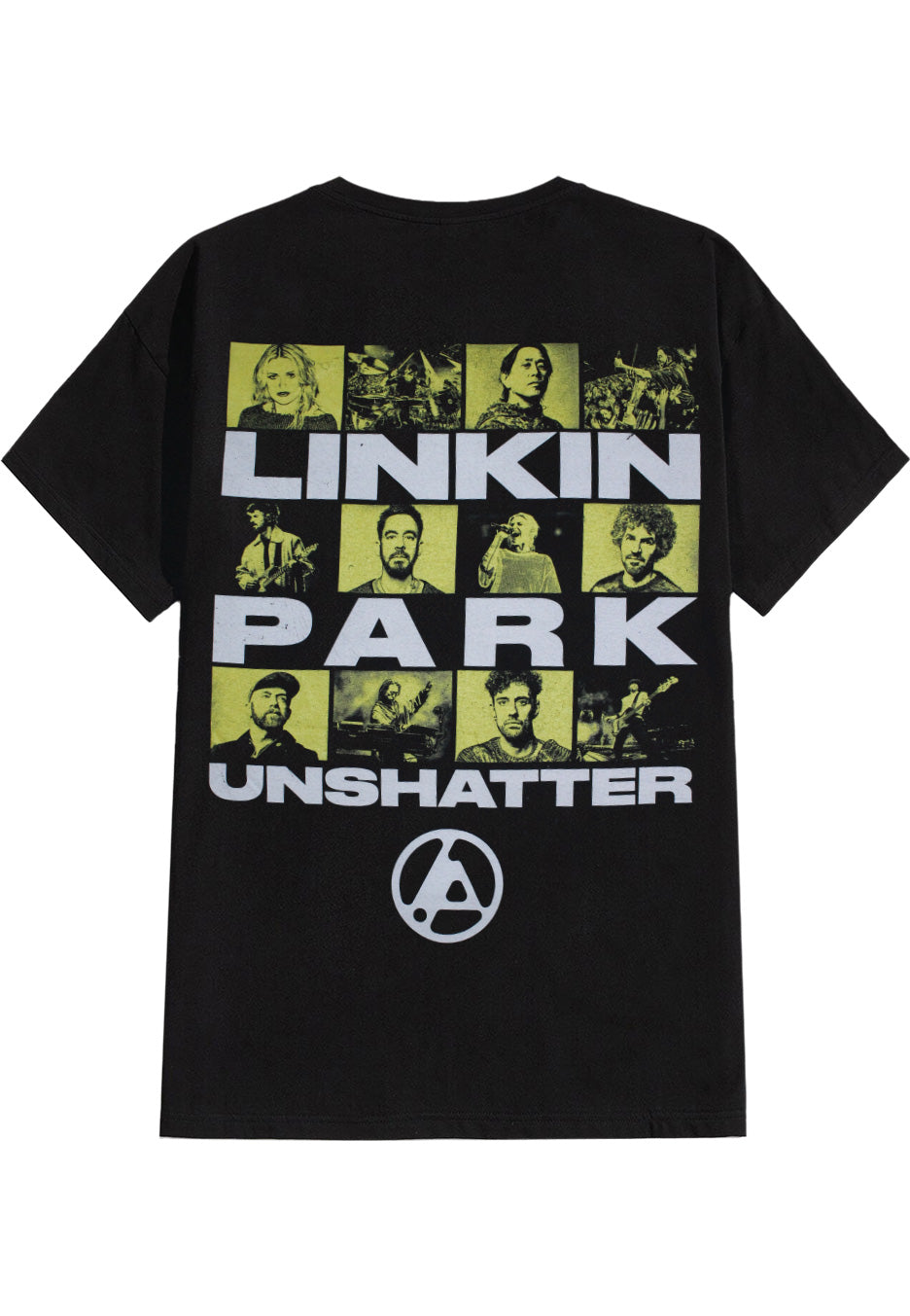Linkin Park Unshatter Faces maglietta nera taglie S-XXL