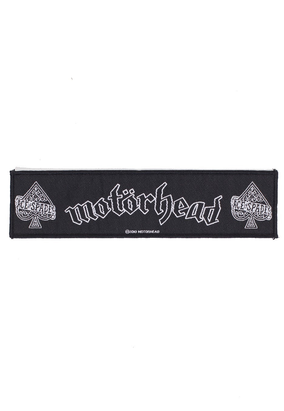 Motörhead Ace Of Spades patch nera onesize