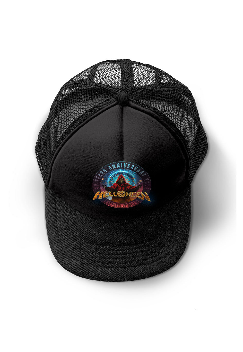 Helloween 40 Years Keeper cappellino trucker nero